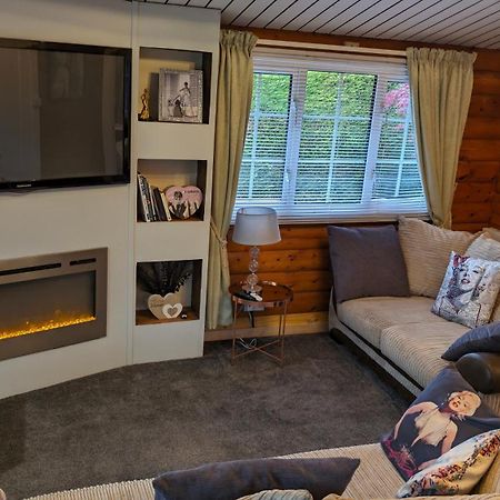 Snowdonia Log Cabin 2 Villa Trawsfynydd Exterior foto