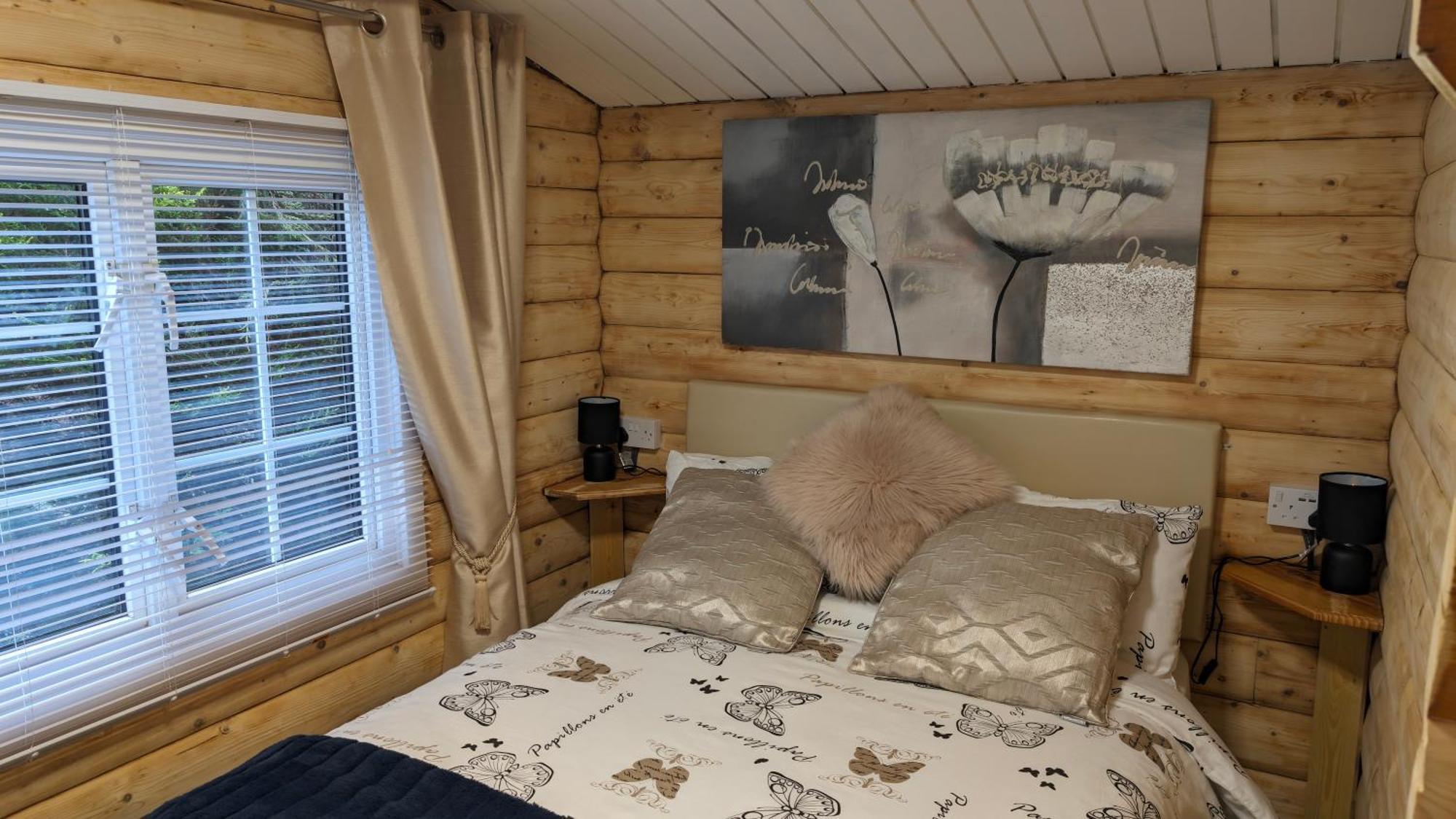 Snowdonia Log Cabin 2 Villa Trawsfynydd Exterior foto
