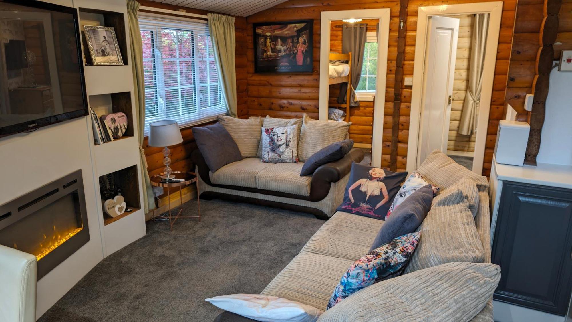 Snowdonia Log Cabin 2 Villa Trawsfynydd Exterior foto